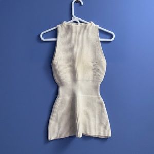 Alexander Wang knit sweater white size M